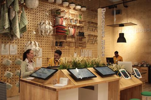 Ikea Order and Collection Westfield touch screens