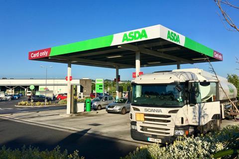 Asda petrol station
