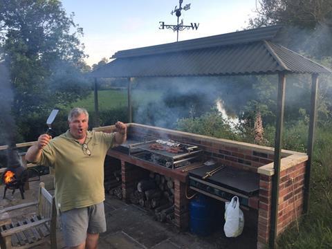 Lord Price fires up the barbie