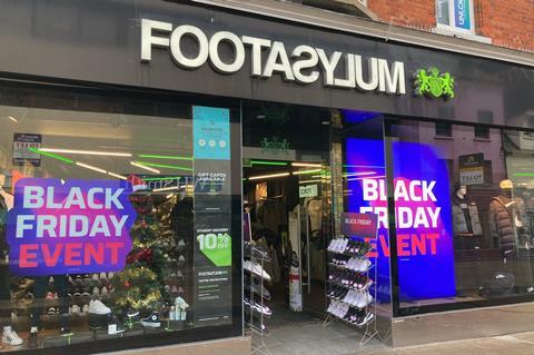 Footasylum Bromley Black Friday 2021