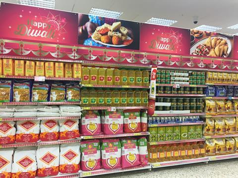 Tesco Diwali celebrations