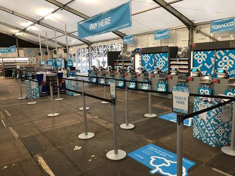 The Co-op's store at Latitude festival