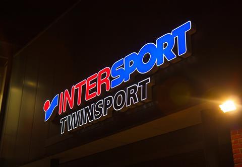 Intersport Twin Sport sign