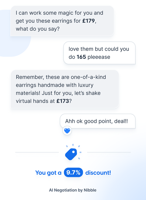 Iconic London negotiator bot Nibble
