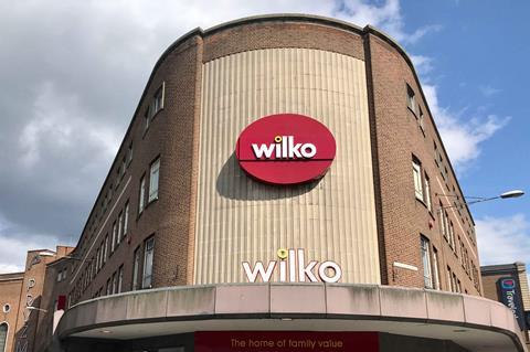 Wilko store exterior