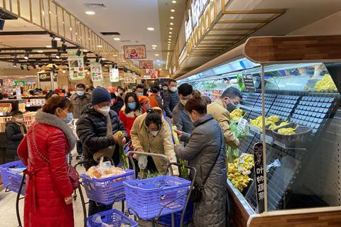 Coronavirus supermarket 2