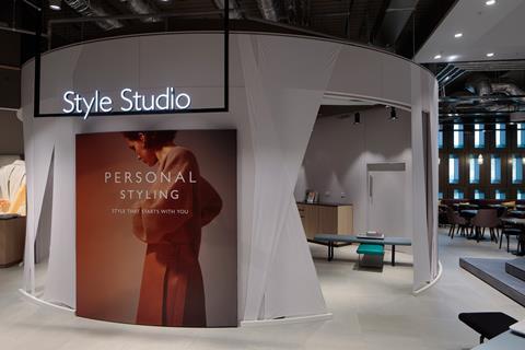 John lewis white city personal styling studio