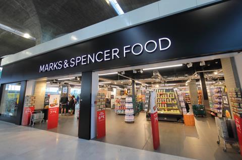 Marks & Spencer store in Paris, France