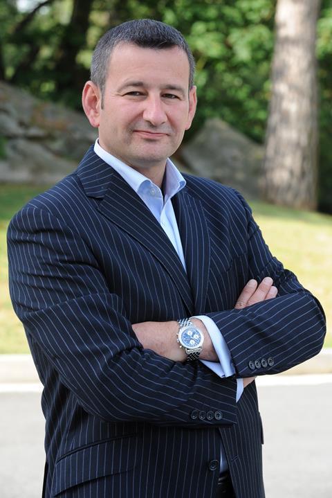 B&Q chief executive Christian Mazauric