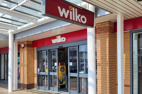 Wilko store front