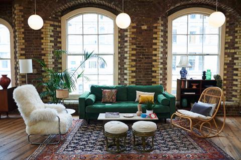 Furniture in lounge room