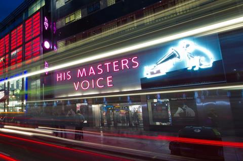 HMV Oxford Street store