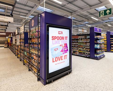 Nectar360 screen in store