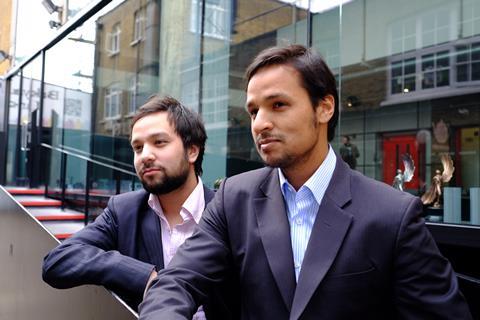 SyncSpot co-founders Jubair Jalil and Mohammed Jalil