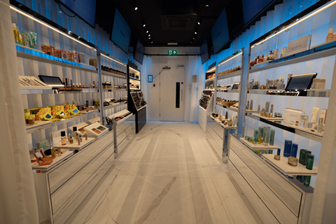 Debenhams beauty showroom