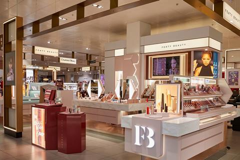 Fenty Beauty in John Lewis's Liverpool branch