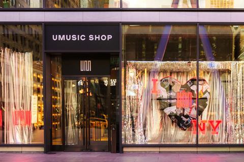 UMusic Shop in New York City