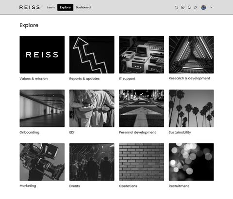 Reiss Explore Page (Light)
