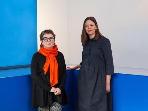 polly dickens outgoing creative director and kate butler head of product design