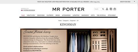 Mr Porter Kingsman