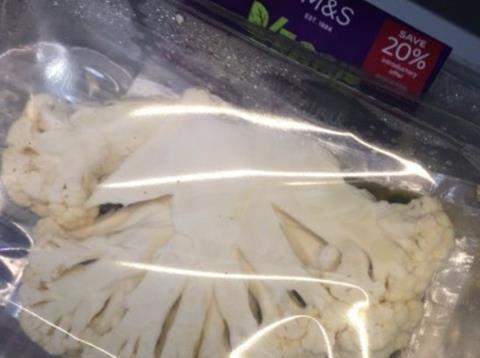 M and s cauliflower