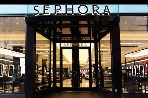 Entrance of Sephora San Francisco store