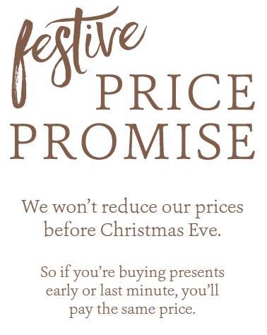 Fat Face has launched a festive price promise