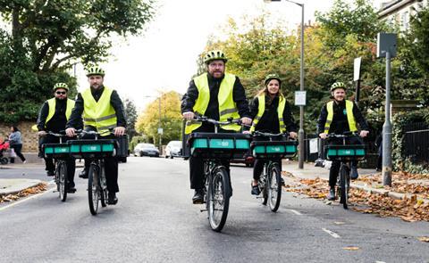 Sainsburys Chop Chop delivery riders