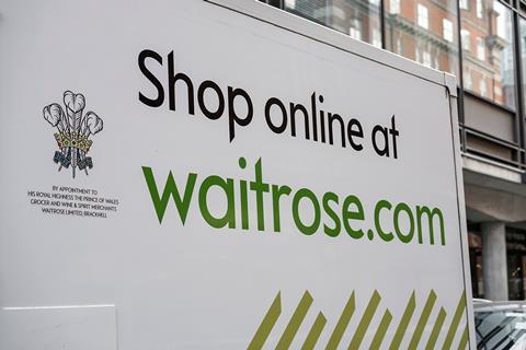 waitrosedotcom van