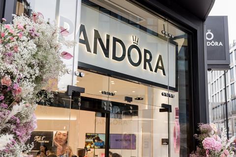 Pandora Oxford Street store