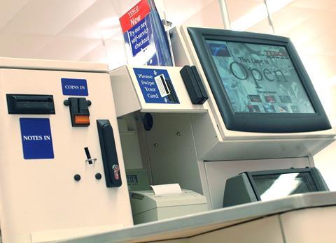 Tesco self checkout