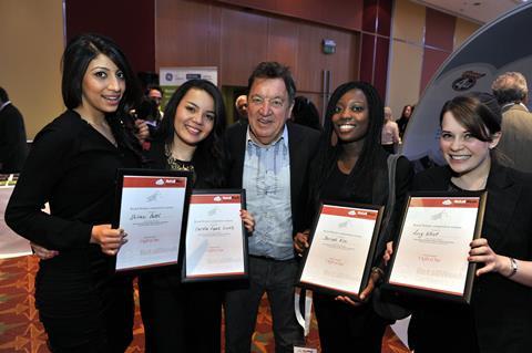 Student winners at The Cloud Retail Week Conference 2012