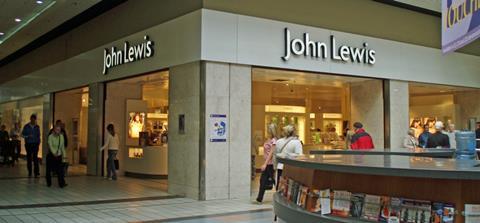 John Lewis department store sales rose 0.4 per cent last week