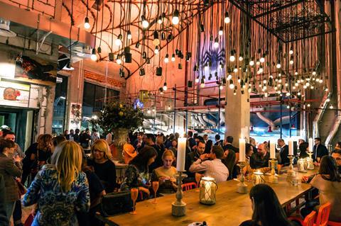 Door 19 is an art gallery and restaurant used to attract wealthy Muscovites to a new area