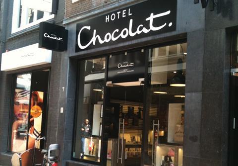 Hotel Chocolat has four overseas stores, including one in Amsterdam