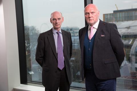 The Co-op's Richard Pennycook and Allan Leighton