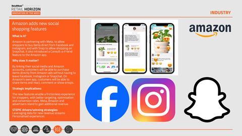 Innovation of the Week - Amazon social shopping