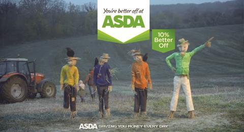 Asda Scarecrow ad campaign