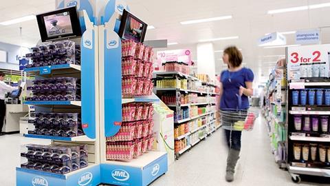 JML screens in Boots