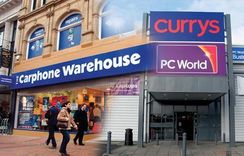 Dixons and Carphone Warehouse in merger talks