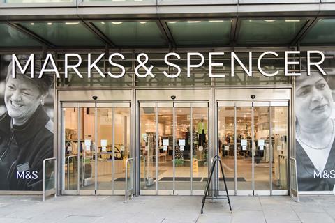 Exterior of Marks & Spencer store