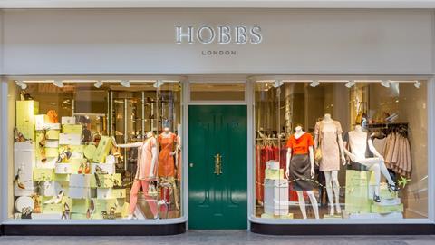 Hobbs has launched in the US after joining forces with department store group Bloomingdale’s.