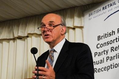 Vince Cable Business Secretary