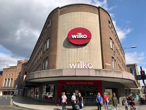 Wilko store exterior