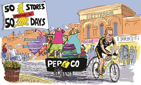 Pep&Co aims to open 50 stores in 50 days