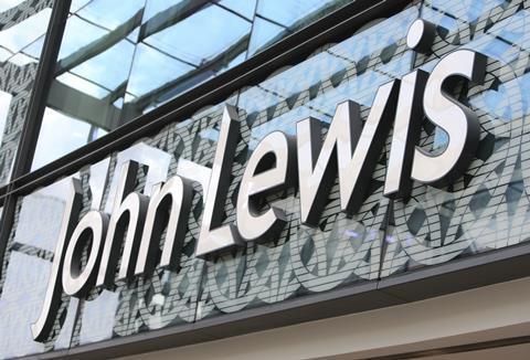 John Lewis sign on storefront