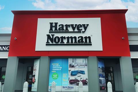 Exterior-of-Harvey-Norman-store-in-Australia