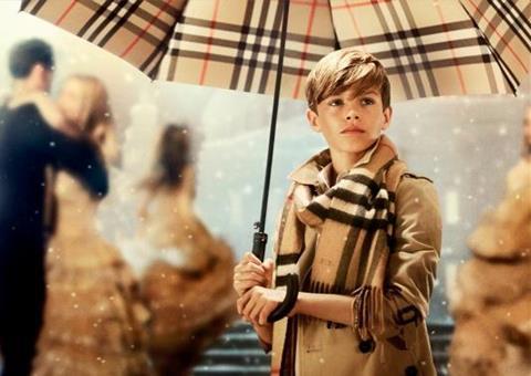 Burberry signed up Romeo Beckham to star in its advertising