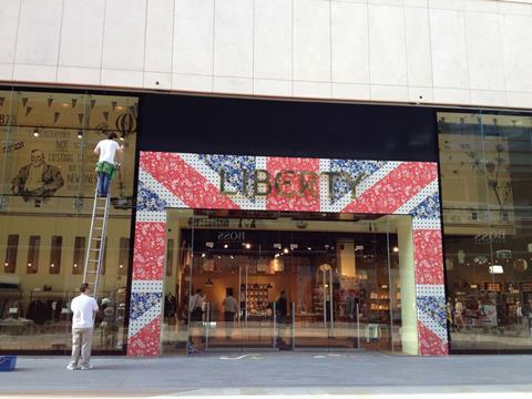 In 2012 Liberty opened a pop-up store at Westfield Stratford City