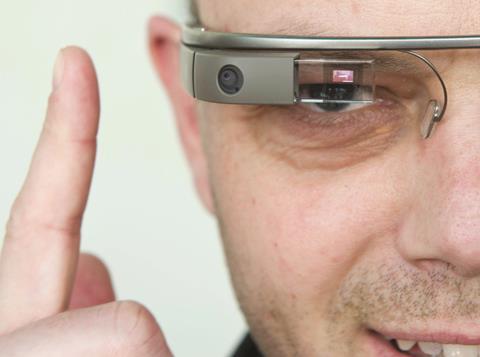 Payments in shops could be made through wearable technology such as Google Glass in the future